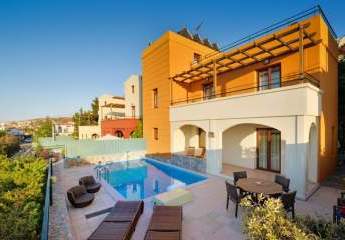 Kreta, Plaka: Villa mit privatem Pool zu verkaufen - Teil eines kleinen Komplexes