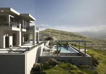 Kreta, Plaka: Neubau! Atemberaubende Villa mit Pool und Meerblick zu verkaufen