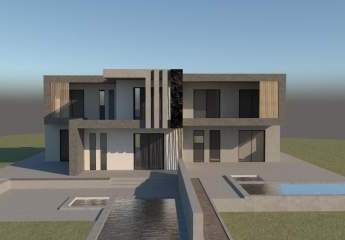 Kreta, Kokkino Chorio: Neubau-Projekt! Luxusvilla mit privatem Pool und Meerblick zum Verkauf