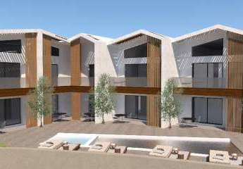 Kreta, Almyrida: Neubau! Maisonettewohnung in einem Apartmentkomplex zu verkaufen
