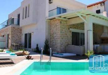 Kreta, Pitsidia: Wunderbare Villa mit Pool und Blick auf die Berge von Psiloritis zu verkaufen