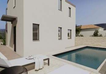 MIT DROHNEN-VIDEO! Kreta, Drakona: Neubau-Projekt! Einfamilienhaus mit Pool zu verkaufen