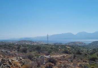 Kreta, Agios Nikolaos: Baugrundstück mit Meerblick zu verkaufen