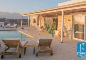 Kreta, Pitsidia: Luxusvilla mit faszinierendem Blick auf die Südküste zu verkaufen