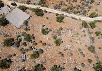 Kreta, Kokkino Chorio: Atemberaubendes Grundstück mit Meerblick zum Verkauf