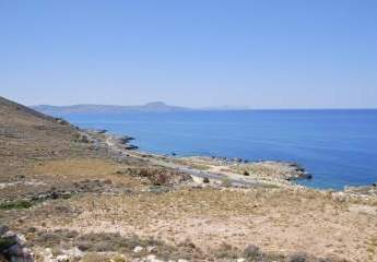 Kreta, Chorafakia: Offener unverbauter Meerblick aus erhöhter Position
