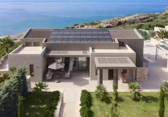 Kreta, Chorafakia: Spektakuläre Luxusvilla mit Meerblick zu verkaufen