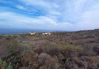 Kreta, Kokkino Chorio: Baugrundstück mit Panoramablick auf das Meer zu verkaufen