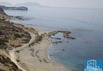 Kreta, Triopetra: Grundstück am Meer in unberührter Gegend zu verkaufen