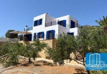 Kreta, Agia Galini: Traumhafte Villa mit Swimmingpool und Meerblick zu verkaufen