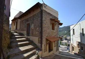 Kreta, Nikithianos: Steinhaus mit atemberaubender Aussicht zu verkaufen
