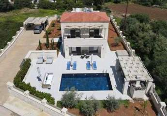 MIT VIDEO - Kreta, Almyrida - High-End trifft Tradition – hochwertige Villa mit Pool zu verkaufen