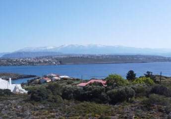 Kreta, Tersana: Grundstück mit Meerblick und Bergblick zu verkaufen