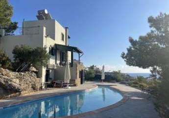 Südostkreta, Aspros Potamos: Wunderschöne Villa, nahe dem Meer und Makry Gialos, zu verkaufen