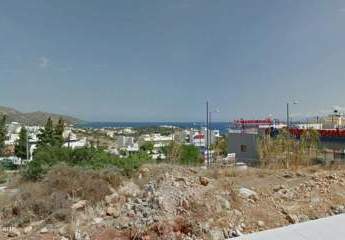 Kreta, Agios Nikolaos: Baugrundstück mit Meerblick in der Stadt zu verkaufen