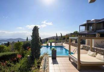 Kreta, Plaka Elounda: Außergewöhnlicher Villenkomplex mit Panoramablick in der Nähe von Plaka
