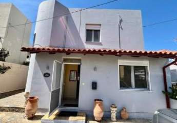 MIT VIDEO: Kreta, Pachia Ammos: Zwei-Zimmer-Haus mit Meerblick und nur einen kurzen Spaziergang vom Strand entfernt