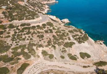 Kreta, Kalo Chorio: Einzigartiges Grundstück am Meer für erstklassige Investitionsmöglichkeit zu verkaufen