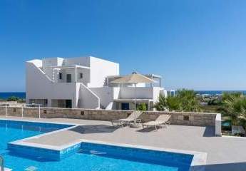 Kreta, Asprouliani: Schönes Haus in toller Anlage mit Meerblick zu verkaufen