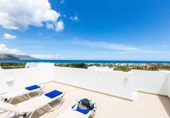 Kreta, Asprouliani: Schönes Haus in toller Anlage mit Meerblick zu verkaufen