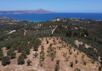 Kreta, Tsivaras: Grundstück in malerischer Lage mit Meerblick zu verkaufen