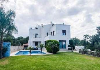 Kreta, Gallos: Große Villa mit Pool nahe Rethymno zu verkaufen
