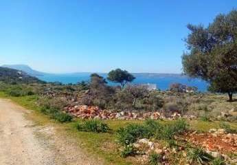 Kreta, Kokkino Chorio: Grundstück mit Meerblick zu verkaufen