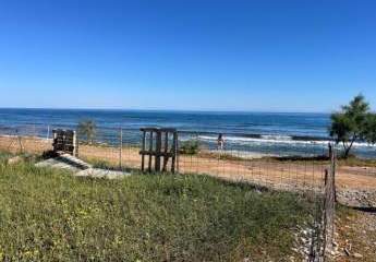 Kreta, Milatos: Grundstück direkt am Meer zu verkaufen