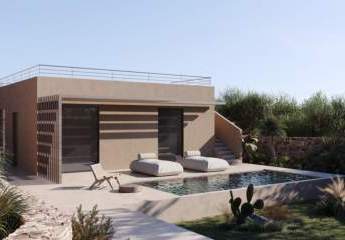 Kreta, Ammoudara: Neubau! Villa mit Swimmingpool bei Agios Nikolaos zu verkaufen