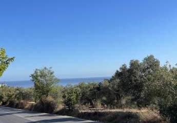 Kreta, Episkopi: Grundstück mit Meerblick, nahe dem Strand zu verkaufen