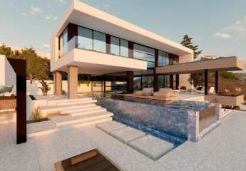 Außergewöhnliche moderne 3-Bett-Villa mit privatem Pool und Whirlpool - Projekt auf Kreta - Kokkino Chorio