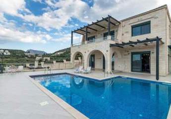 MIT VIDEO: Kreta, Almyrida: Luxus Steinvilla mit Meerblick