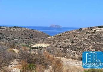 Kreta, Kamilari: Grundstück mit Meerblick inmitten wilder Natur zu verkaufen