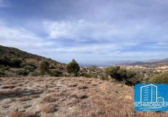Kreta, Triopetra: Atemberaubendes Grundstück mit Baugenehmigung zu verkaufen