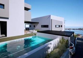 Kreta, Sisi: Neubau-Projekt! Moderne Villa mit Meerblick zu verkaufen