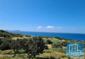 Zum Verkauf auf Kreta: Fantastisches Grundstück mit Meerblick in der Nähe von Triopetra Beach
