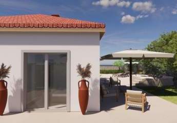 Kreta - 8-Villen-Projekt in Kirianna bei Rethymno: Freistehende Villa mit Meerblick - Villa 4