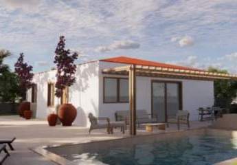 Kreta - 8-Villen-Projekt in Kirianna bei Rethymno: Freistehende Villa mit Meerblick - Villa 6
