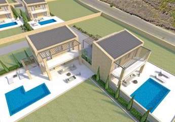 Kreta, Tersana: IM BAU: Zwei luxuriöse Steinvillen in Tersanas Beach zu verkaufen