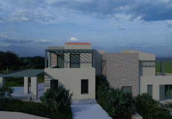 Kreta, Bali: Grundstück mit Baugenehmigung zu verkaufen