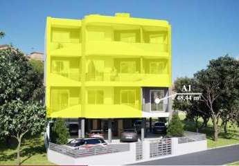 Kreta – Chania-Lentariana: Moderne Neubauwohnung mit einem Schlafzimmer zu verkaufen