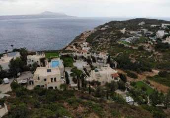 Kreta, Plaka: Atemberaubendes Grundstück mit Panoramablick auf Meer und Berge zu verkaufen