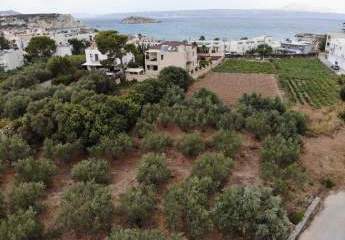 Kreta, Almyrida: Grundstück in Strandnähe mit Meerblick zu verkaufen