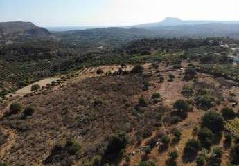 Kreta, Stilos: Außergewöhnliches Baugrundstück mit Meerblick zu verkaufen
