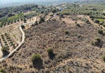 Kreta, Stilos: Baugrundstück mit Panoramablick auf Meer und Berge zu verkaufen