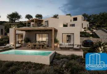Kreta, Klima: Neubau-Projekt! Haus mit Studio und Pool in kleiner Anlage zu verkaufen