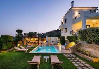 Kreta, Afrata: Premium-Villa mit Meerblick zu verkaufen