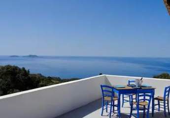 Kreta, Kerames - Villa mit zwei Schlafzimmern, Meer- und Bergblick zu verkaufen