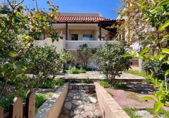 MIT VIDEO! Kreta, Pachia Ammos: Charmantes Haus mit Garten und Meerblick zu verkaufen