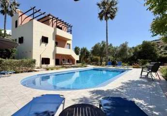 MIT VIDEO: Kreta - Private Villa mit Gästestudio, Pool, Meerblick – wenige Schritte zum Almyrida-Strand